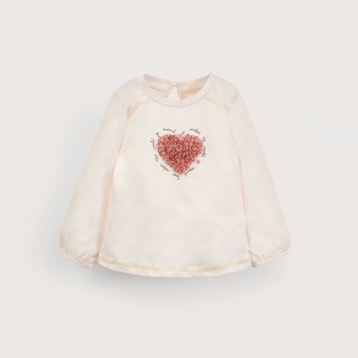 OPALINE - Poleras Bebé niña Rosado 40165 Opaline