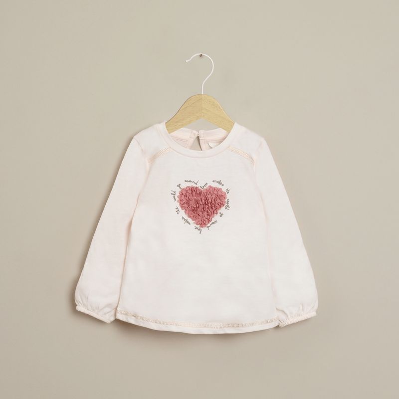 OPALINE - Poleras Bebé niña Rosado 40165 Opaline