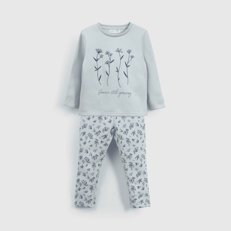 COLLOKY - Pijama Niña Celeste 56237 Colloky