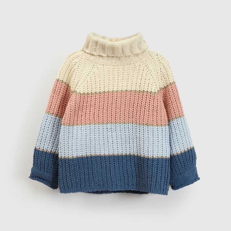 COLLOKY - Sweater Niña Celeste 56445 Colloky.