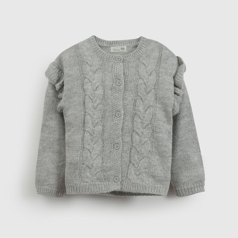 COLLOKY - Chaleco Bebé niña Gris 56271 Colloky