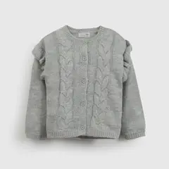 COLLOKY - Chaleco Bebé niña Gris 56271