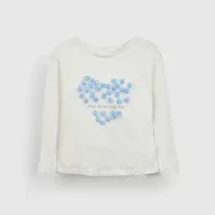 COLLOKY - Polera Bebé niña Blanco 56374