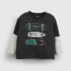 COLLOKY - Polera Niño Negro 56386