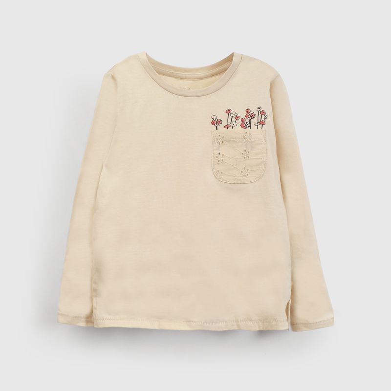 COLLOKY - Polera Niña Café 56404 Colloky_.