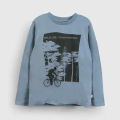 COLLOKY - Polera Niño Celeste 56412