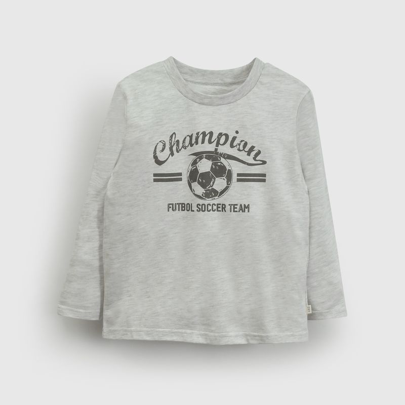 COLLOKY - Polera Niño Gris 56413 Colloky