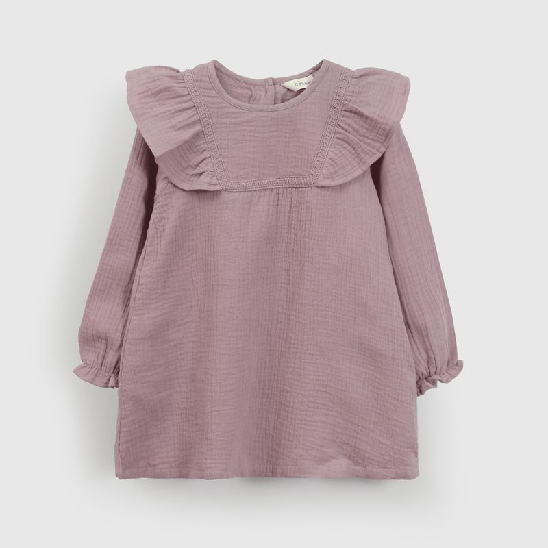COLLOKY - Vestido Bebé niña Morado 56456 Colloky