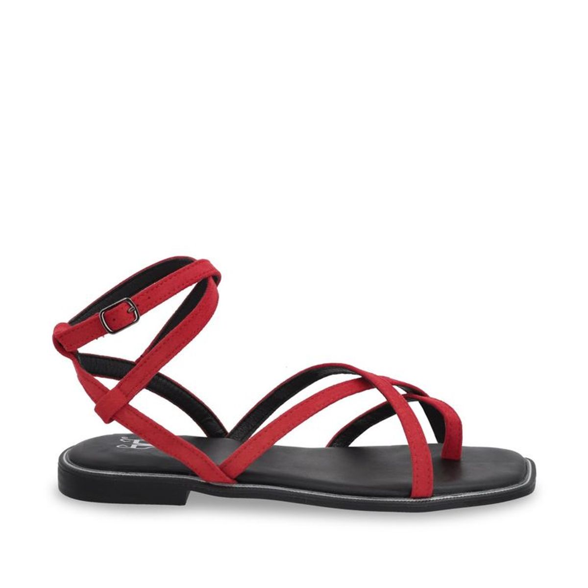 GOTTA - Sandalia Mujer Plano Rojo 55221 Gotta