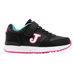 JOMA - Zapatilla Kids Tornado Negro Fucsia