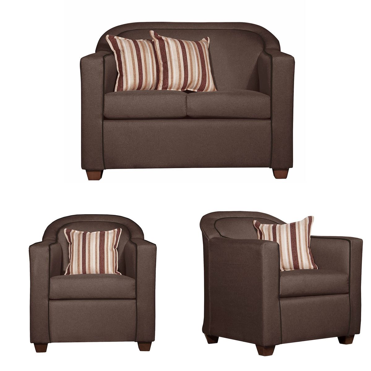 RUZAM MOBEL - LIVING 2-1-1 ZAFIRO CAFE