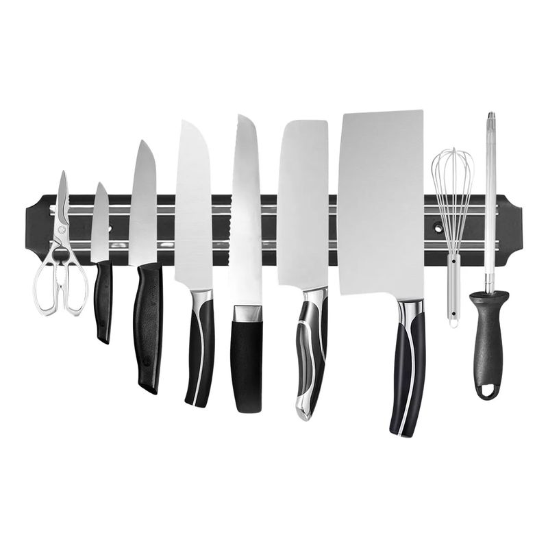 GENERICO - Imán Barra Magnética Cocina Porta Cuchillos 33 Cm