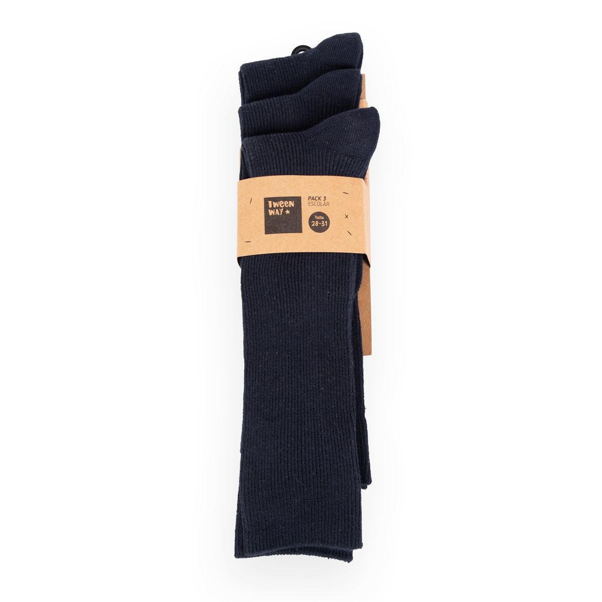 PILLIN - Calcetines Escolar Pillin TAB101-25AZM - Azul - 36-38