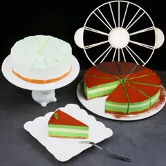 GENERICO - Cortador torta rebanadas 14 / 16 porciones pasteles