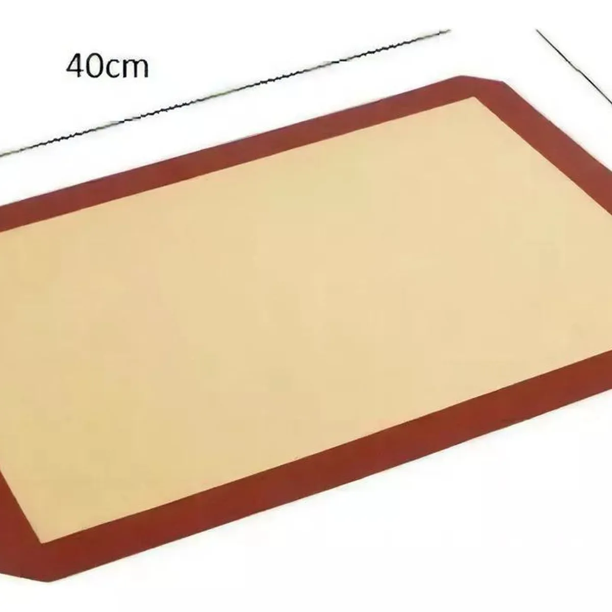 GENERICO - Tapete silicona horno 30x40cm antiadherente repostería