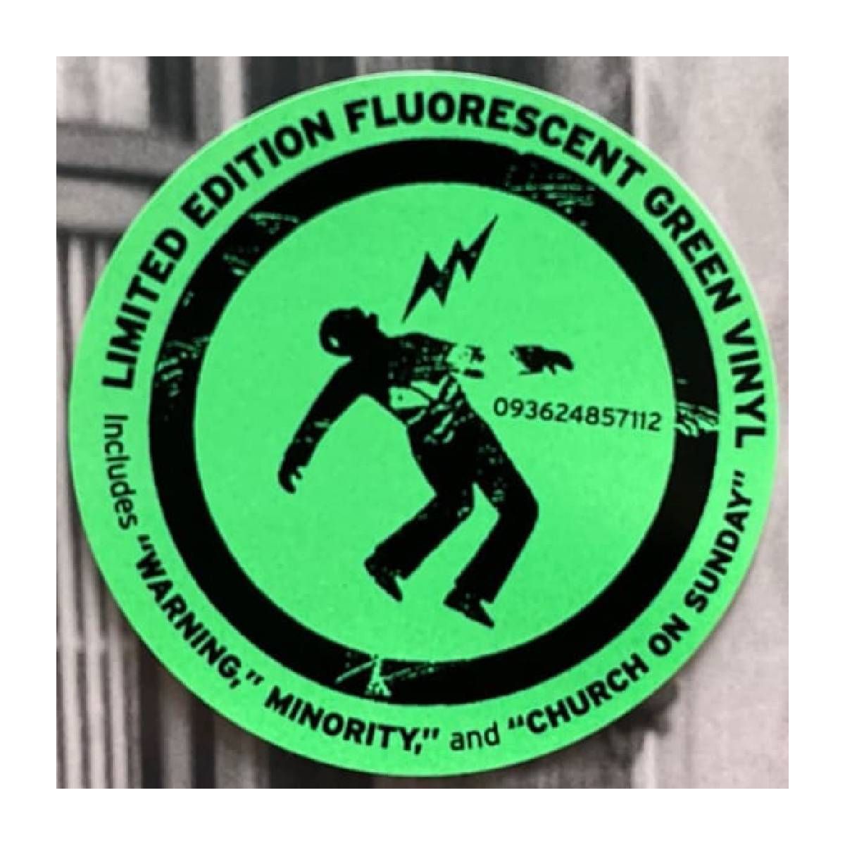 GRUPO LASER DISC - VINILO GREEN DAY WARNING FLUORESCENT GREEN VINYL 1LP