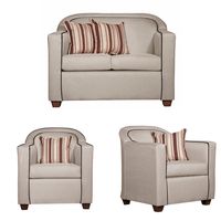 JUEGO DE LIVING 2-1-1 ZAFIRO BEIGE