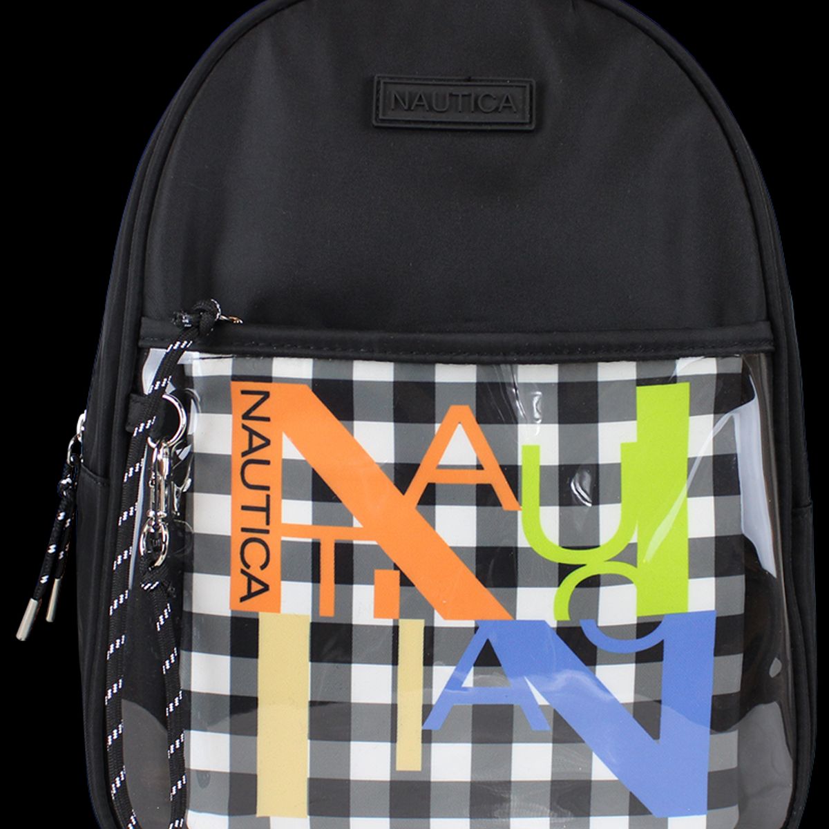 NAUTICA - Mochila Libra negra con bolsito extraíble Nautica