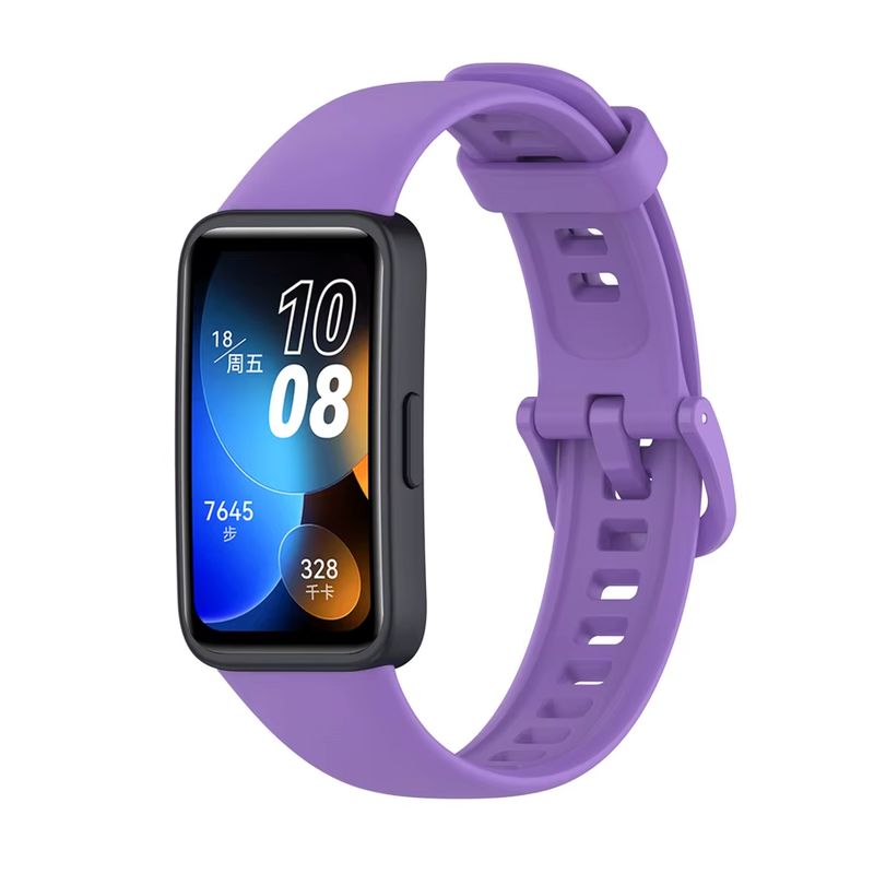 GENERICO - Correa de silicona para Huawei Band 9 Band 8  / Lavanda