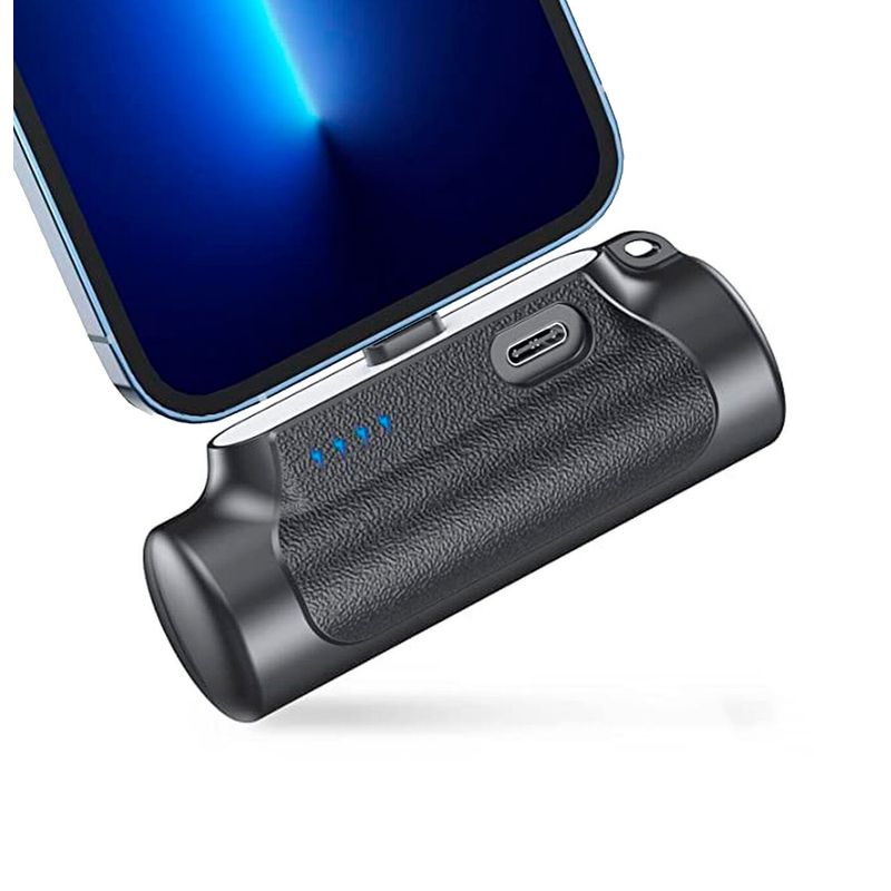 GENERICO - Batería Externa Power Bank Usb-c 5000mah Negro