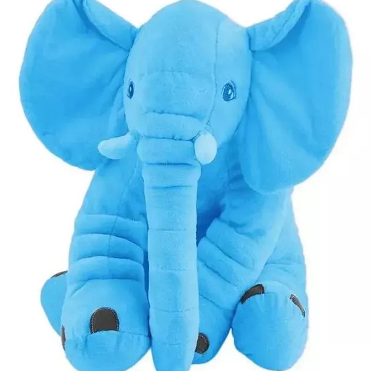 GENERICO - Peluche Gigante Elefante Azul Almohada Bebe Suave