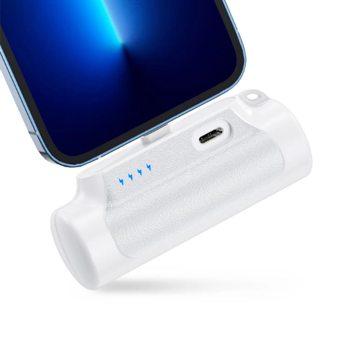 GENERICO - Batería Externa Power Bank Usb-c 5000mah Blanco