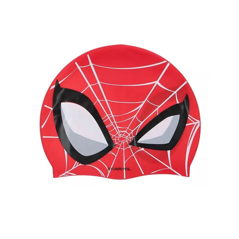 DISNEY - Gorro Natación Spiderman Rojo