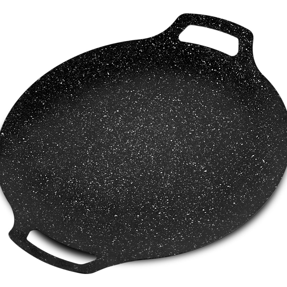 GENERICO - Budare Antiadherente 35 Cm Plancha De Acero Inoxidable Paila