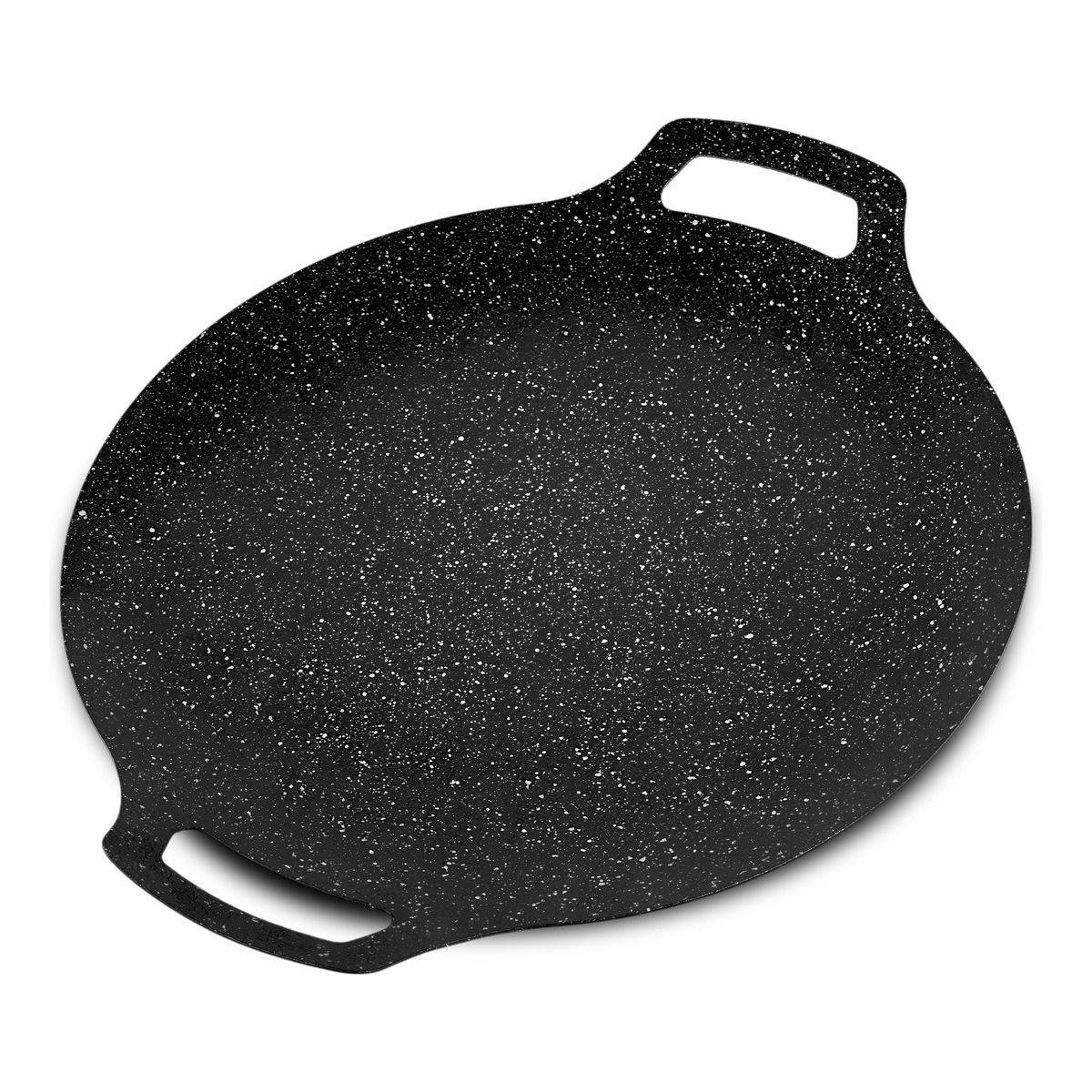 GENERICO - Budare Antiadherente 35 Cm Plancha De Acero Inoxidable Paila