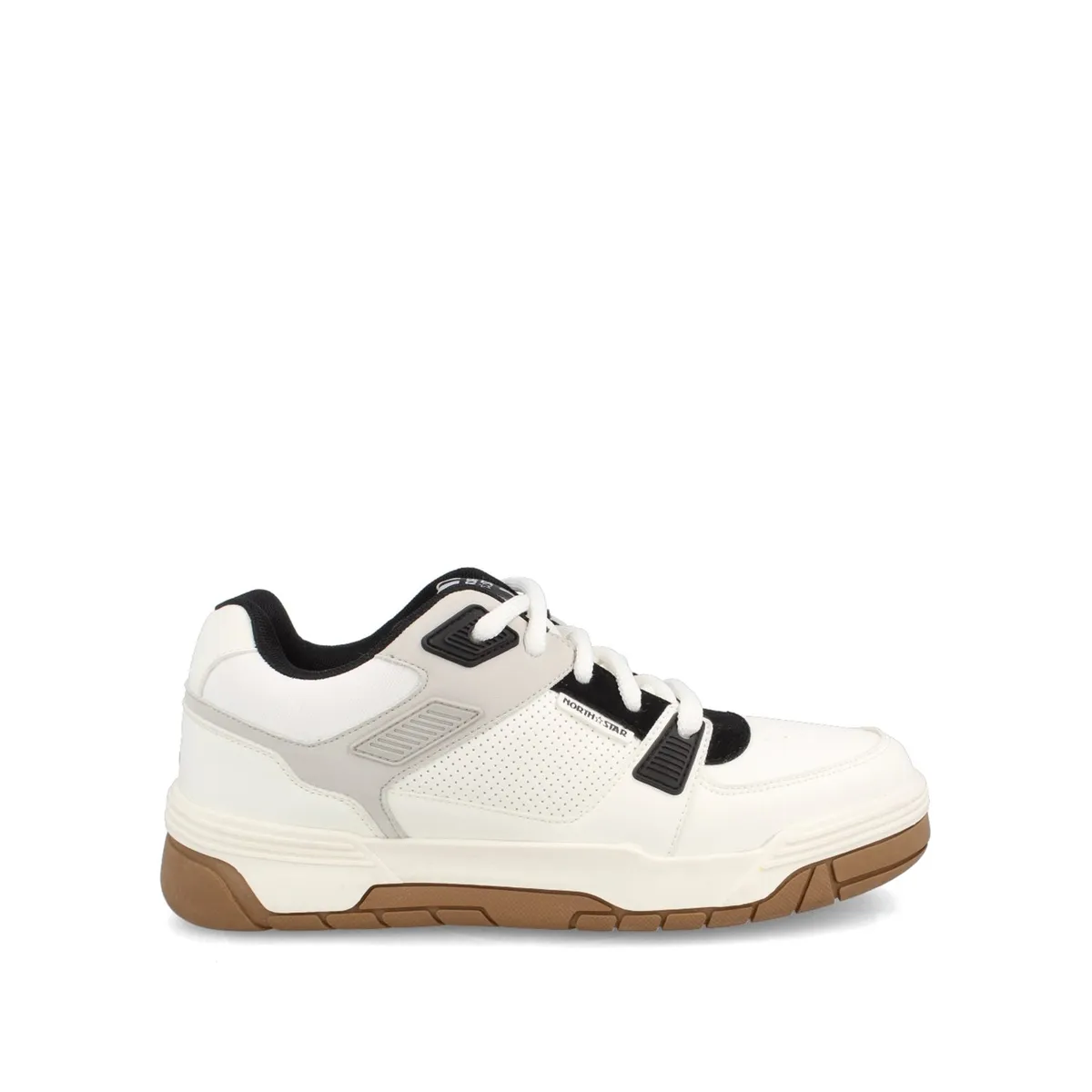 NORTH STAR - Zapatilla Hombre North Star Skater Chunk Blanco-Negro