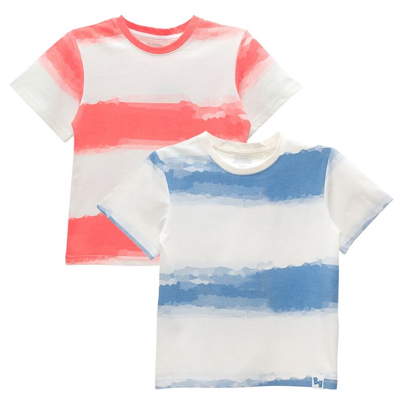 BUBBLE GUMMERS - Polera Manga Corta Niño Bubblegummers Caña Azúl Teens