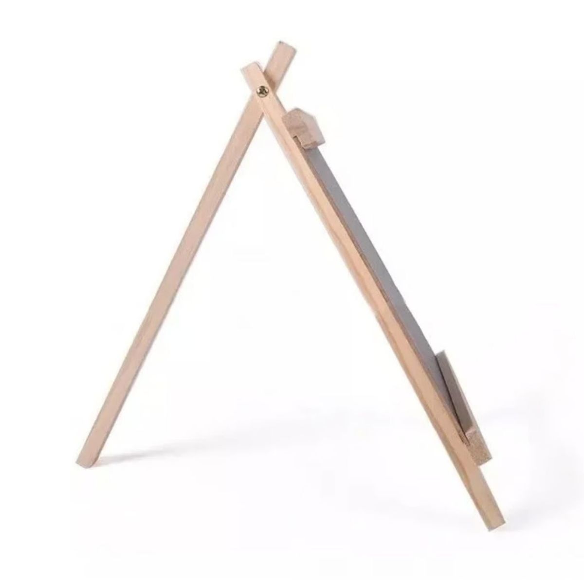 GENERICO - Pizarra Caballete Madera Ajustable Decorativa 16x28cm