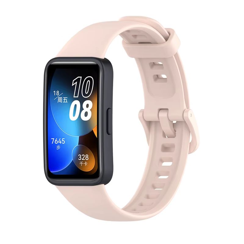GENERICO - Correa de silicona para Huawei Band 9 Band 8  / Rosa