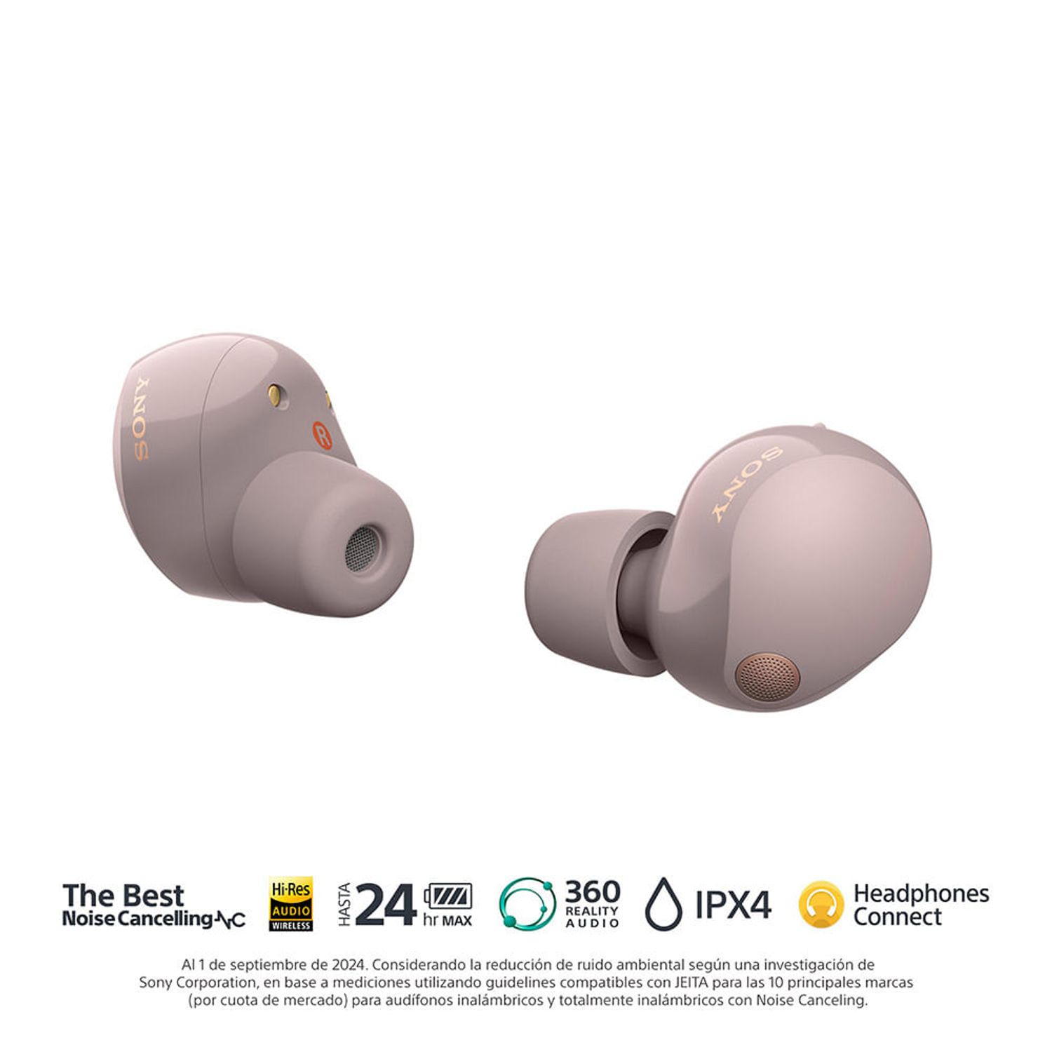 SONY Audífonos True Wireless con Noise Cancelling WF-1000XM5 Sony