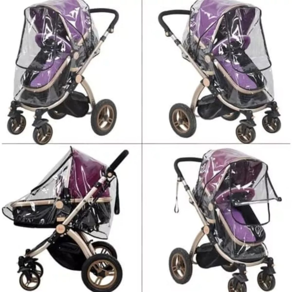 GENERICO - Cubierta Protectora Carriola Impermeable Bebé Con Apertura