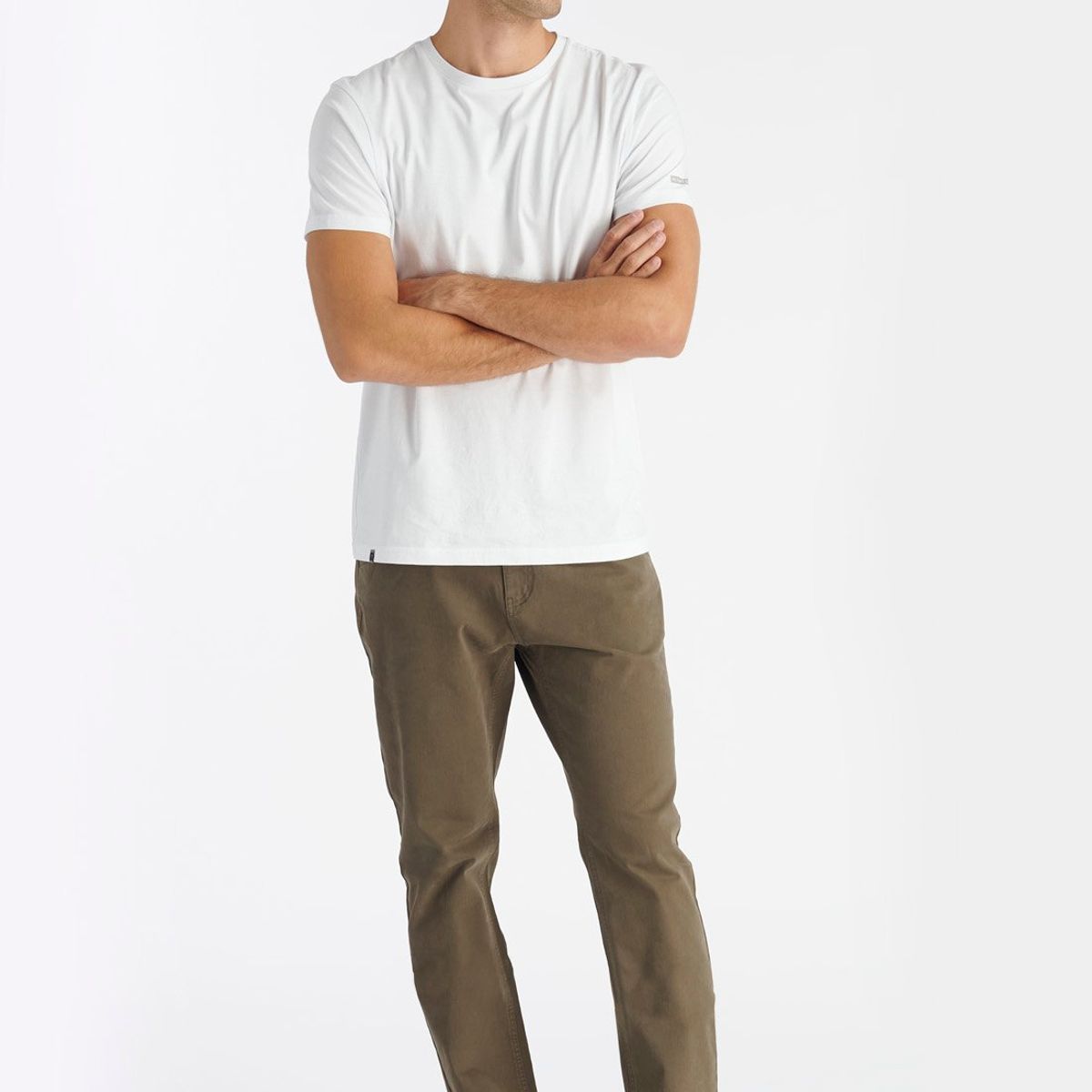 NIMTU - Polera Tres Cruces Casual Blanco Nimtu