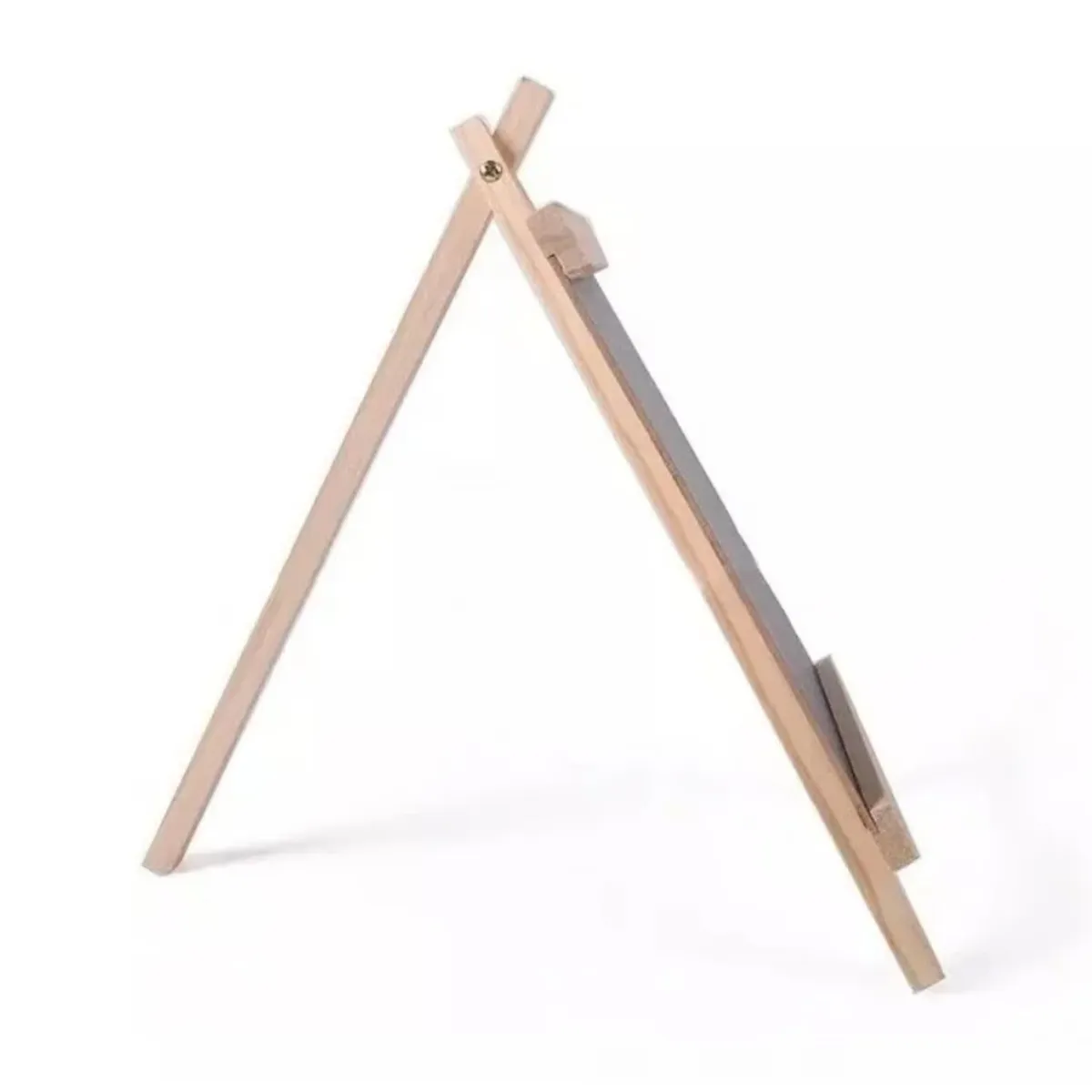 GENERICO - Pizarra Caballete Madera Ajustable Decorativa 25x48cm