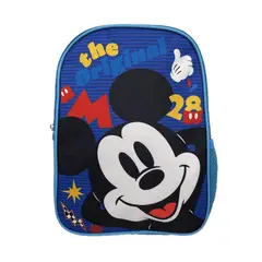 GENERICO - Mochila Infantil Personaje Animado Azul Escolar Niños