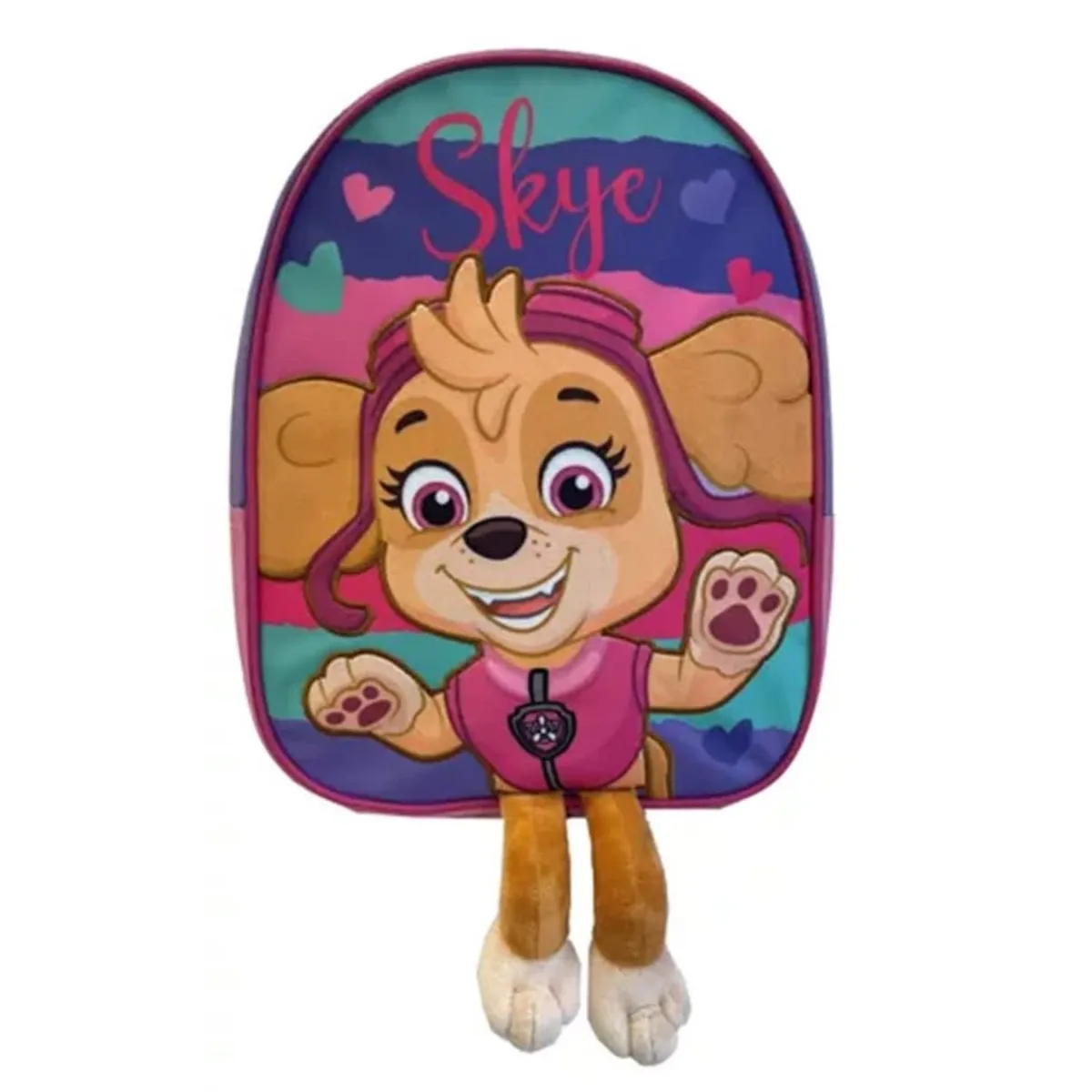 GENERICO - Mochila Infantil Perro Animado Diseño Colorido Niños Escolar