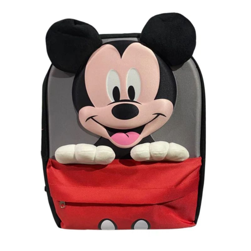 GENERICO - Mochila Infantil Diseño Ratón Orejas 3D Escolar Niños