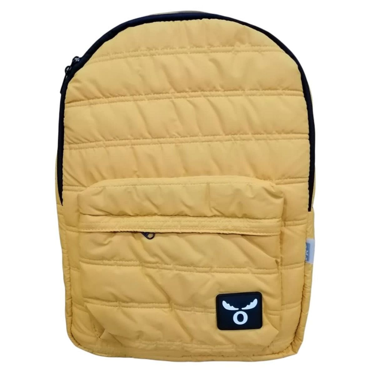 GENERICO - Mochila Acolchada Amarilla Diseño Moderno Escolares Casual