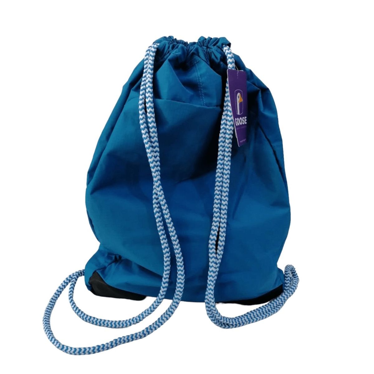 GENERICO - Mochila Saco Deportivo Azul Impermeable Cuerda Ajustable