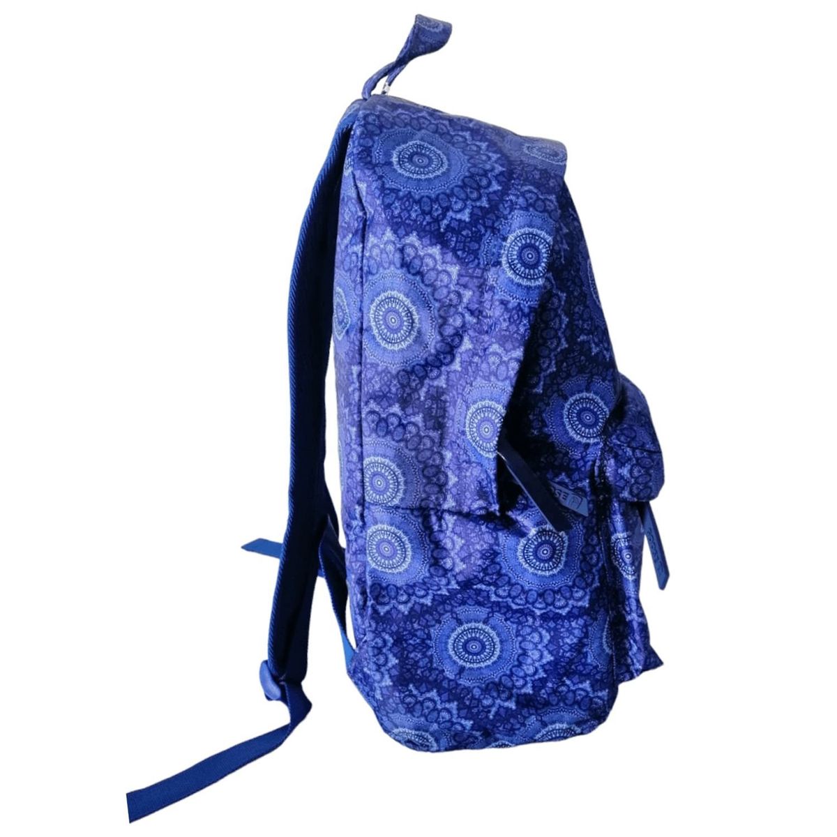 GENERICO - Mochila Escolar Juvenil Estampado Mandala Azul Resistente