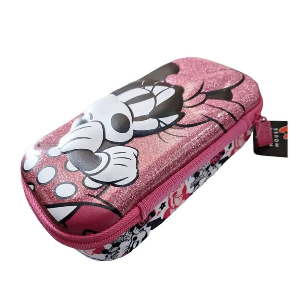 GENERICO - Estuche Escolar Rosa Diseño Animado Niños Lapices Colegio