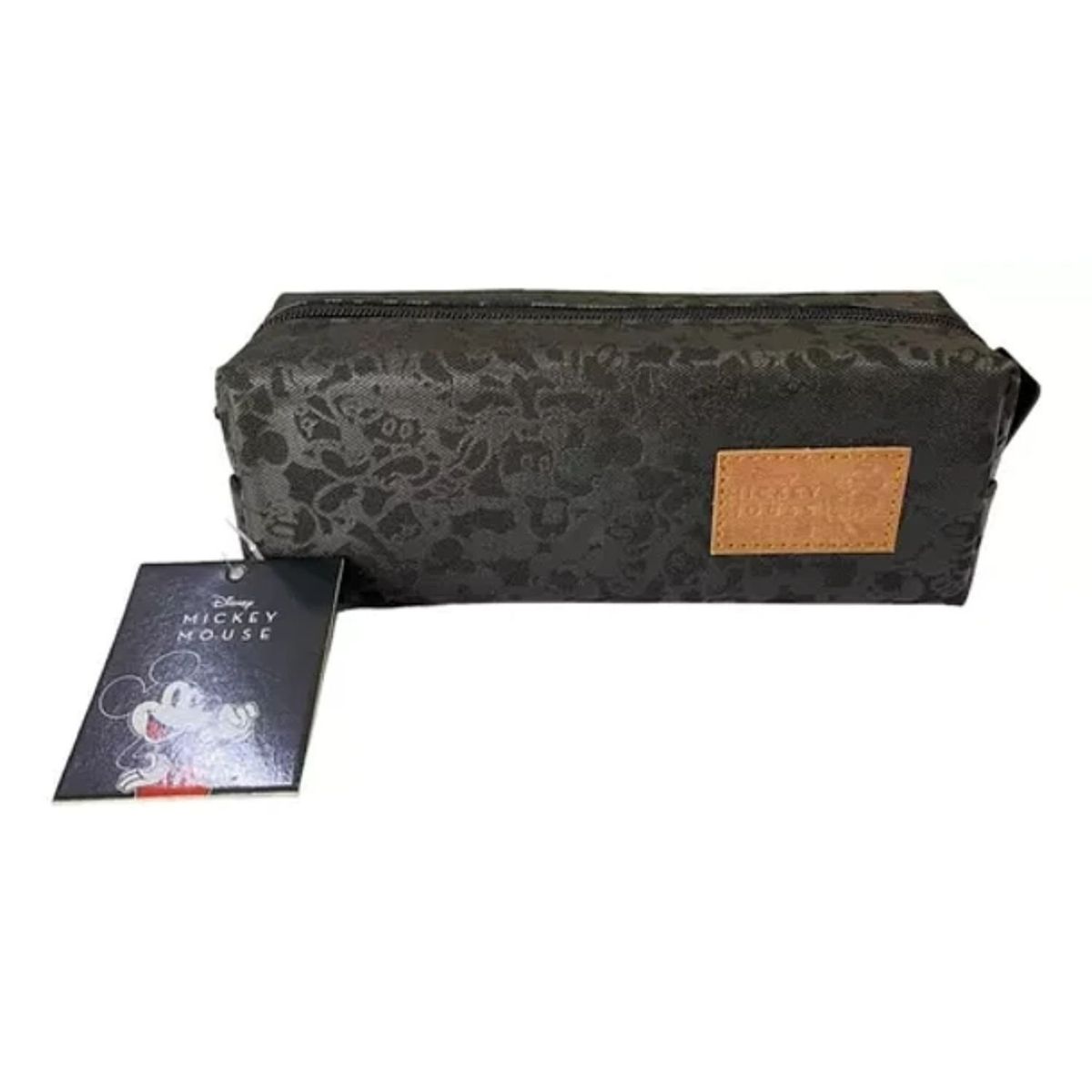 GENERICO - Estuche Escolar Negro Diseño Animado Resistente y Elegante