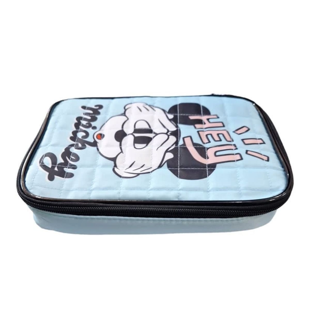 GENERICO - Estuche Organizador Escolar Viaje Diseño Divertido Azul