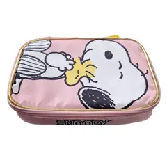 GENERICO - Estuche Escolar Rosa Diseño Perro Dibujos Animados Niños