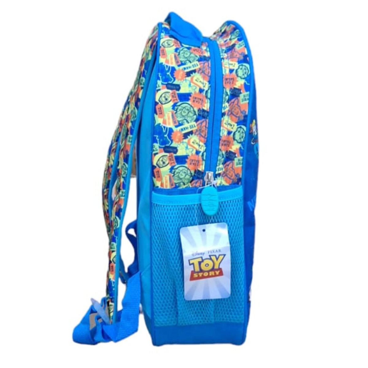 GENERICO - Mochila Infantil Vaquero Azul Estampado Divertido Niños
