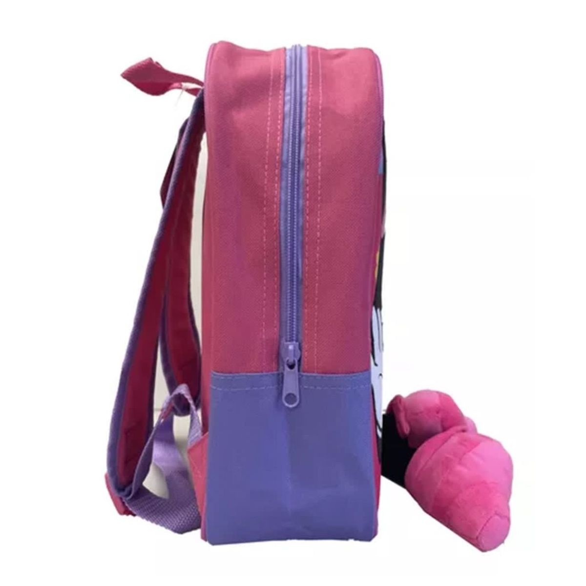 GENERICO - Mochila Infantil Diseño Ratona Rosa Divertido Escolar Niños
