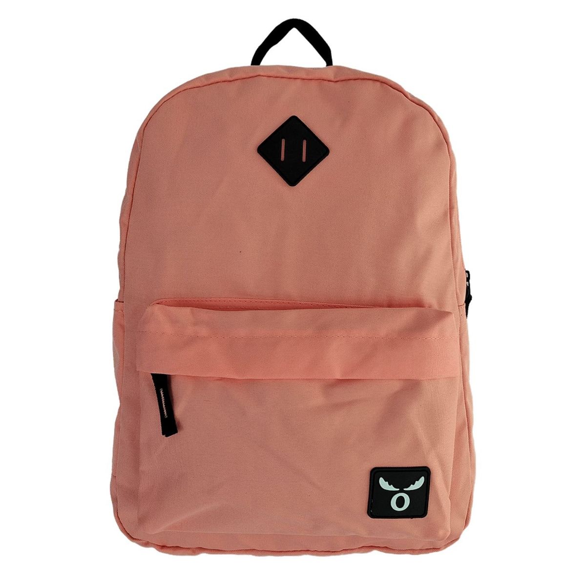 GENERICO - Mochila Escolar Juvenil Rosa Bolsillo Frontal Resistente